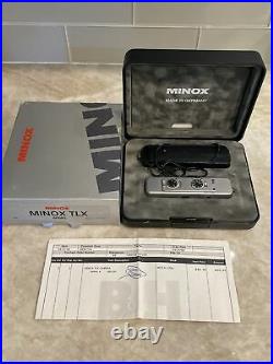Vintage Minox TLX Box Set (Case, Chain) Subminiature Camera