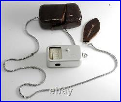 Vintage Minox Wetzlar Light Meter For Models A & S II, III w Case Not Working 04