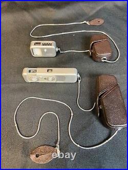 Vintage Minox Wetzlar Subminiature Spy Camera & Exposure Meter, made in Germany