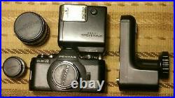 Vintage Pentax Auto 110 Camera and Flash Unit AF130P