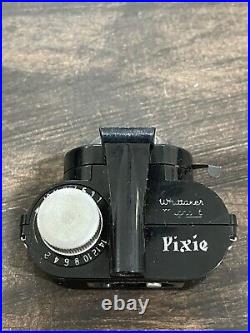 Vintage Pixie Whittaker Micro 16 Subminiature Spy Film Camera With Case (D1)