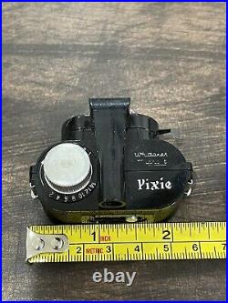 Vintage Pixie Whittaker Micro 16 Subminiature Spy Film Camera With Case (D1)