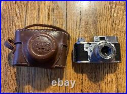 Vintage Rubina 16? Mini Spy Camera With Leather Case