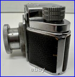 Vintage SNAPPY Subminiature Spy Camera with Leather Case 25mm