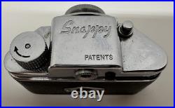Vintage SNAPPY Subminiature Spy Camera with Leather Case 25mm