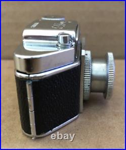 Vintage SNAPPY Subminiature Spy Camera with Leather Case 25mm CLEAN