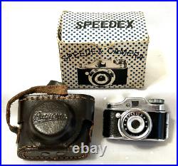 Vintage SPEEDEX MINI SPY CAMERA In Original Case & Box Made In Japan Vintage SPEEDEX MINI SPY CAMERA In Original Case & Box Made In Japan