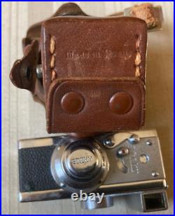 Vintage STEKY 16mm Sub-Miniature Camera Lens & Case Japan Untested