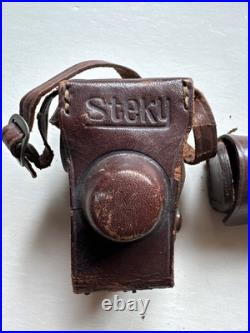 Vintage STEKY Model lII 16mm Sub-Miniature Camera withCase & 25 mm and 40mm Lens