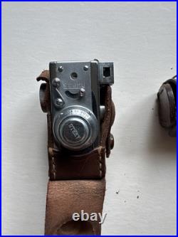 Vintage STEKY Model lII 16mm Sub-Miniature Camera withCase & 25 mm and 40mm Lens