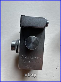 Vintage STEKY Model lII 16mm Sub-Miniature Camera withCase & 25 mm and 40mm Lens
