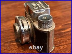 Vintage Sanwa MYCRO 2 Mini Spy Film Camera Japan & Brown Leather Case Untested Vintage Sanwa MYCRO 2 Mini Spy Film Camera Japan & Brown Leather Case Untested