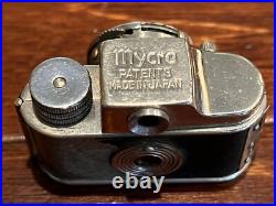 Vintage Sanwa MYCRO 2 Mini Spy Film Camera Japan & Brown Leather Case Untested Vintage Sanwa MYCRO 2 Mini Spy Film Camera Japan & Brown Leather Case Untested