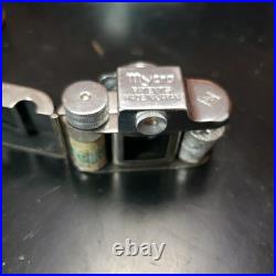 Vintage Sanwa MYCRO 2 Mini Spy Film Camera Japan & Brown Leather Case Untested Vintage Sanwa MYCRO 2 Mini Spy Film Camera Japan & Brown Leather Case Untested