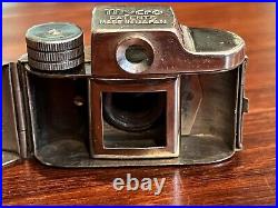 Vintage Sanwa MYCRO 2 Mini Spy Film Camera Japan & Brown Leather Case Untested Vintage Sanwa MYCRO 2 Mini Spy Film Camera Japan & Brown Leather Case Untested
