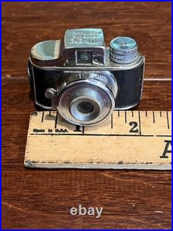 Vintage Sanwa MYCRO 2 Mini Spy Film Camera Japan & Brown Leather Case Untested Vintage Sanwa MYCRO 2 Mini Spy Film Camera Japan & Brown Leather Case Untested