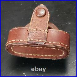 Vintage Sanwa MYCRO 2 Mini Spy Film Camera Japan & Brown Leather Case Untested Vintage Sanwa MYCRO 2 Mini Spy Film Camera Japan & Brown Leather Case Untested