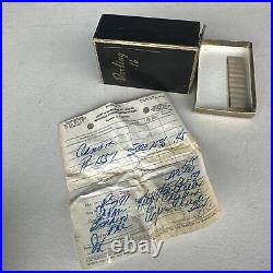 Vintage Shincho Seiki Darling 16 subminiature spy camera 1950s case Box Receipt