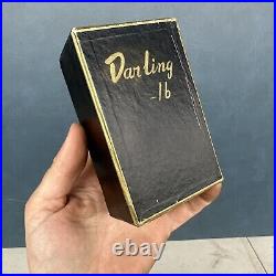 Vintage Shincho Seiki Darling 16 subminiature spy camera 1950s case Box Receipt