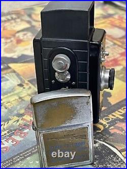 Vintage Shincho Seiki Darling 16 subminiature spy camera 1950s with case