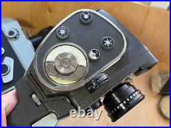 Vintage Soviet movie cameras, vintage optics, ORIGINAL 4 pieces, for restoration