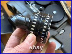 Vintage Soviet movie cameras, vintage optics, ORIGINAL 4 pieces, for restoration