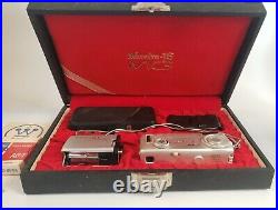 Vintage Spy Camera 1960's Minolta-16 MG Complete With Factory Box