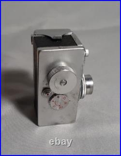 Vintage Steky IIIB Subminiature Spy Camera 16mm Film Cartridges Filter Case Box