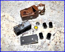 Vintage Steky Mini Spy Camera 16mm Model III Leather Case 13.5 F-25mm Lens Vintage Steky Mini Spy Camera 16mm Model III Leather Case 13.5 F-25mm Lens