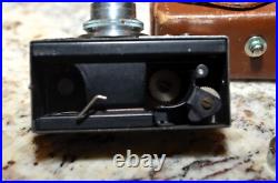 Vintage Steky Mini Spy Camera 16mm Model III Leather Case 13.5 F-25mm Lens Vintage Steky Mini Spy Camera 16mm Model III Leather Case 13.5 F-25mm Lens