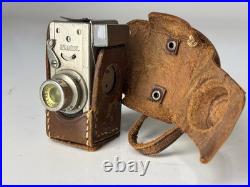 Vintage Steky Subminiature Model III 16mm Film Camera with Case 25mm F3.5 Stekinar