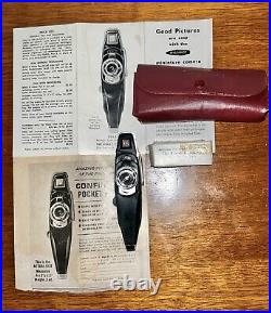 Vintage Stylophot Subminiature Pen Spy Camera with Instructions Info & Roll Film