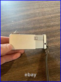 Vintage Subminiature Minolta 16 mm Mini Film Silver Spy Camera Rokkor 2.8