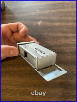Vintage Subminiature Minolta 16 mm Mini Film Silver Spy Camera Rokkor 2.8