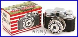Vintage Subminiature TOY SPY CAMERA in Box w FILM in Boxes 1960s NOS Unused TOYS