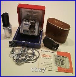 Vintage Tessina Automatic 35 Camera Set With Meter, Box, Instructions, Etc