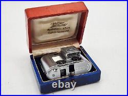 Vintage Tessina L Subminiature 35mm Mini Camera with 25mm F2.8 Lens & Case Meter