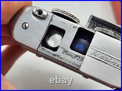 Vintage Tessina L Subminiature 35mm Mini Camera with 25mm F2.8 Lens & Case Meter