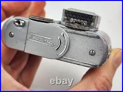 Vintage Tessina L Subminiature 35mm Mini Camera with 25mm F2.8 Lens & Case Meter