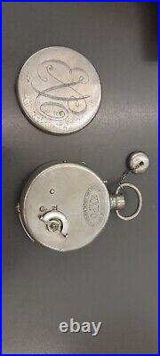 Vintage The EXPO Pocket Watch Spy Camera New York Metal with Cap