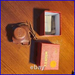 Vintage Toko Mighty Miniature Mini Spy Camera with Case and Manuals