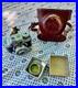 Vintage Toko. P. W. Mighty, Mini Spy Camera With Leather Case. Vintage Camera