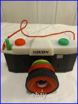Vintage Toy Nikon Plastic Subminiature Custom Camera
