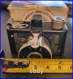 Vintage Ulca Tsl Subminiture Camera Orignial Box Pat No 1989449