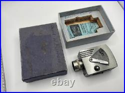 Vintage Universal Minute 16 Sub Miniature Camera Original Box with papers