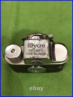 Vintage Untested MYCRO Camera With Leather Case