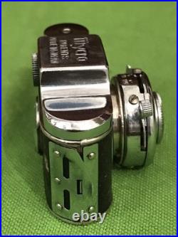 Vintage Untested MYCRO Camera With Leather Case