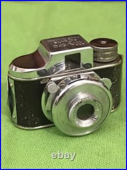 Vintage Untested MYCRO Camera With Leather Case