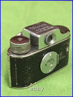 Vintage Untested MYCRO Camera With Leather Case