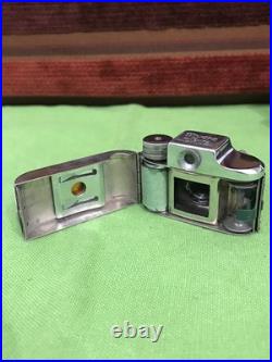 Vintage Untested MYCRO Camera With Leather Case
